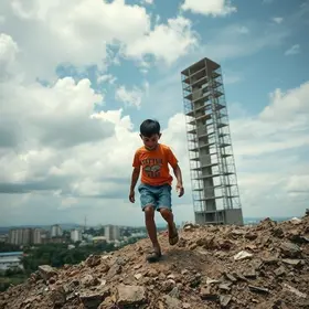 menino que sobreviveu a queda do 10º andar