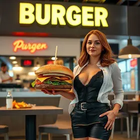 lanchonete oferece salário maior a quem usar decote