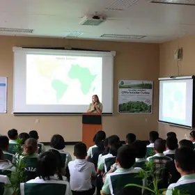 palestra sobre meio ambiente