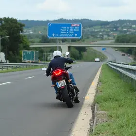 acidente de motociclista