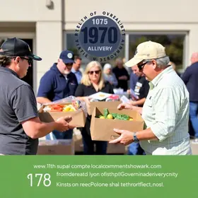 entrega de alimentos