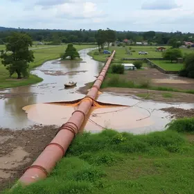vazamento de água em Ribeirão Preto