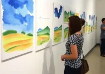 mostra de aquarelas
